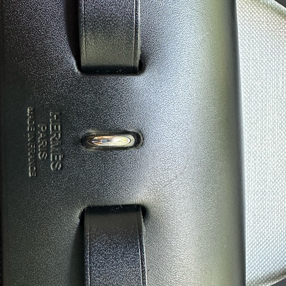 Hermes Herbag 31 in black and silver hardware - Picture 4 of 6